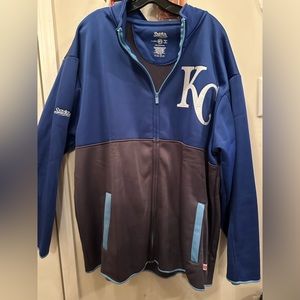 Kansas City Royals full zip jacket.  Size 2XL